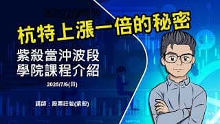 紫殺當沖學院介紹(杭特上漲一倍的秘密) 特價到7/10